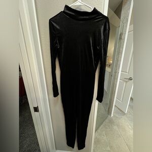 Adult medium velvet jumpsuit from Temu